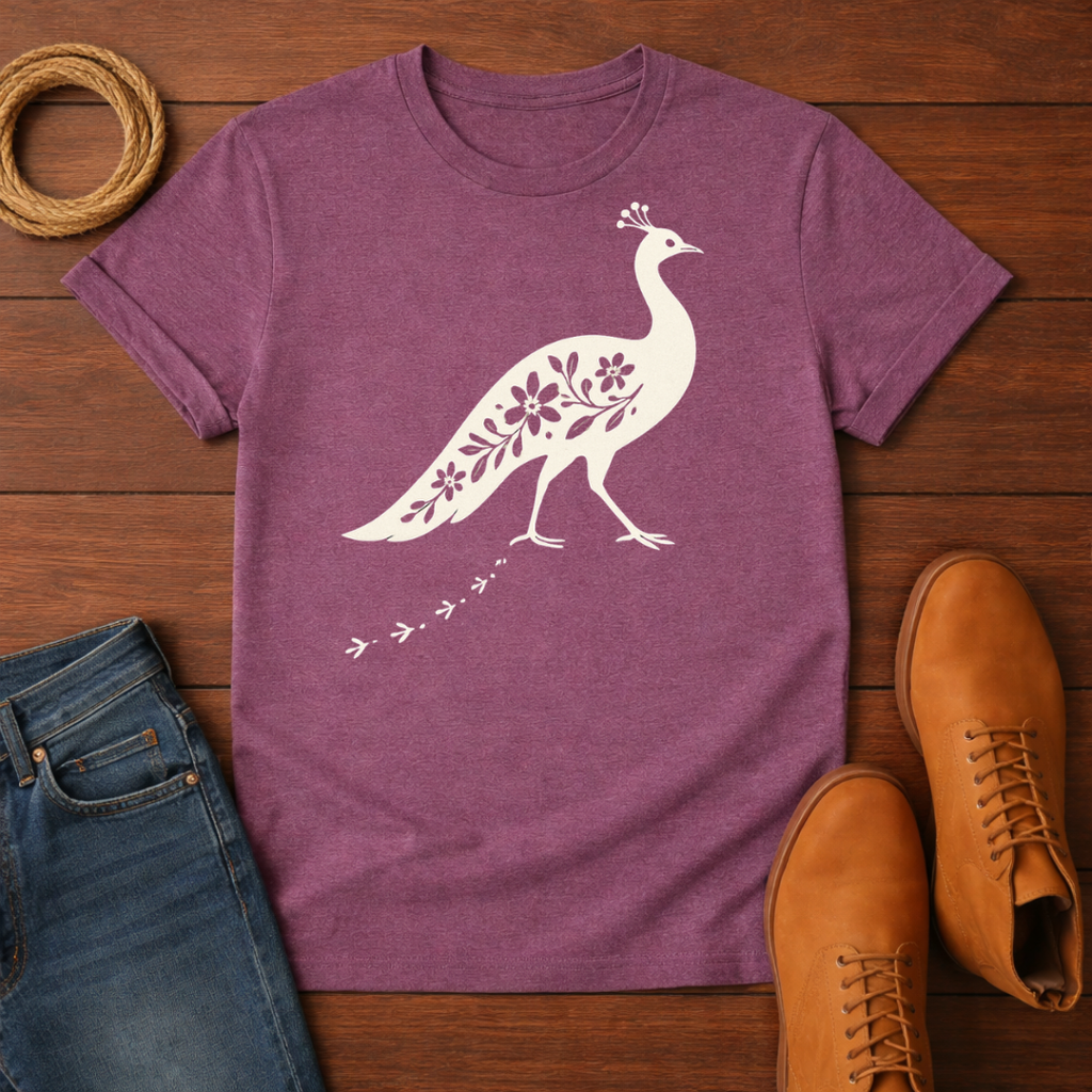 Walking Peacock T-Shirt