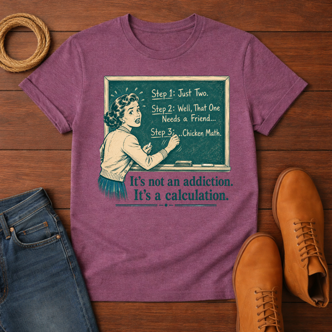 Chicken Math 5 T-Shirt