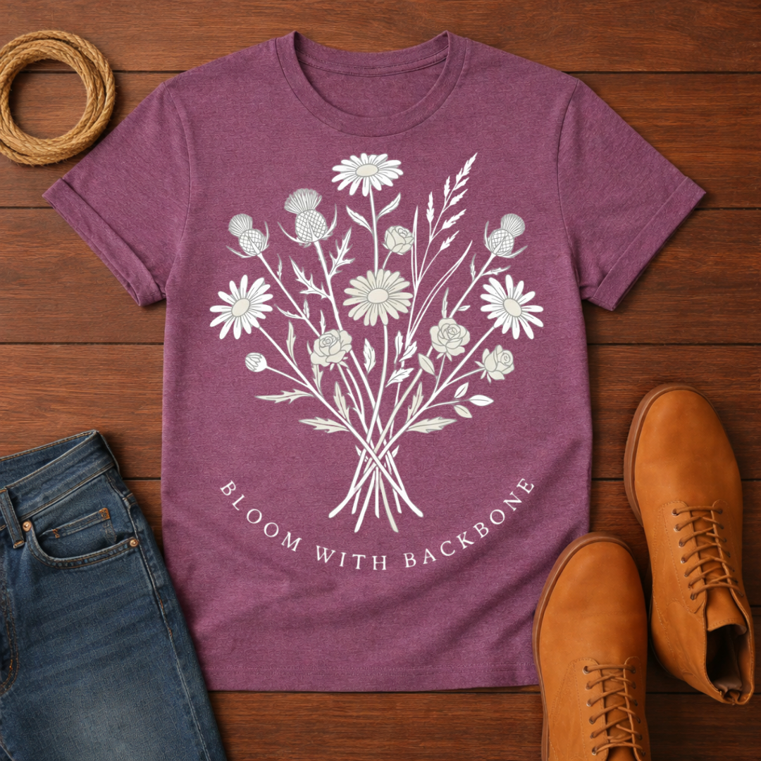 Bloom with Backbone T-Shirt