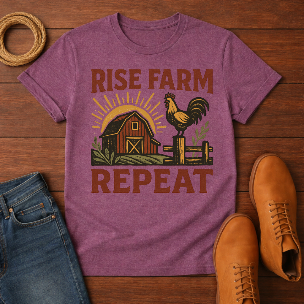 Rise Farm Repeat T-Shirt
