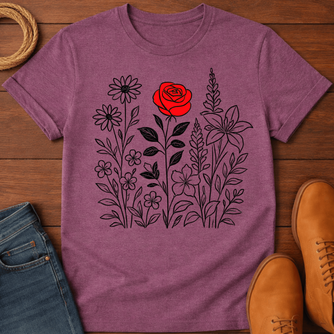 Red Rose T-Shirt
