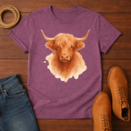 Watercolor Highland T-Shirt