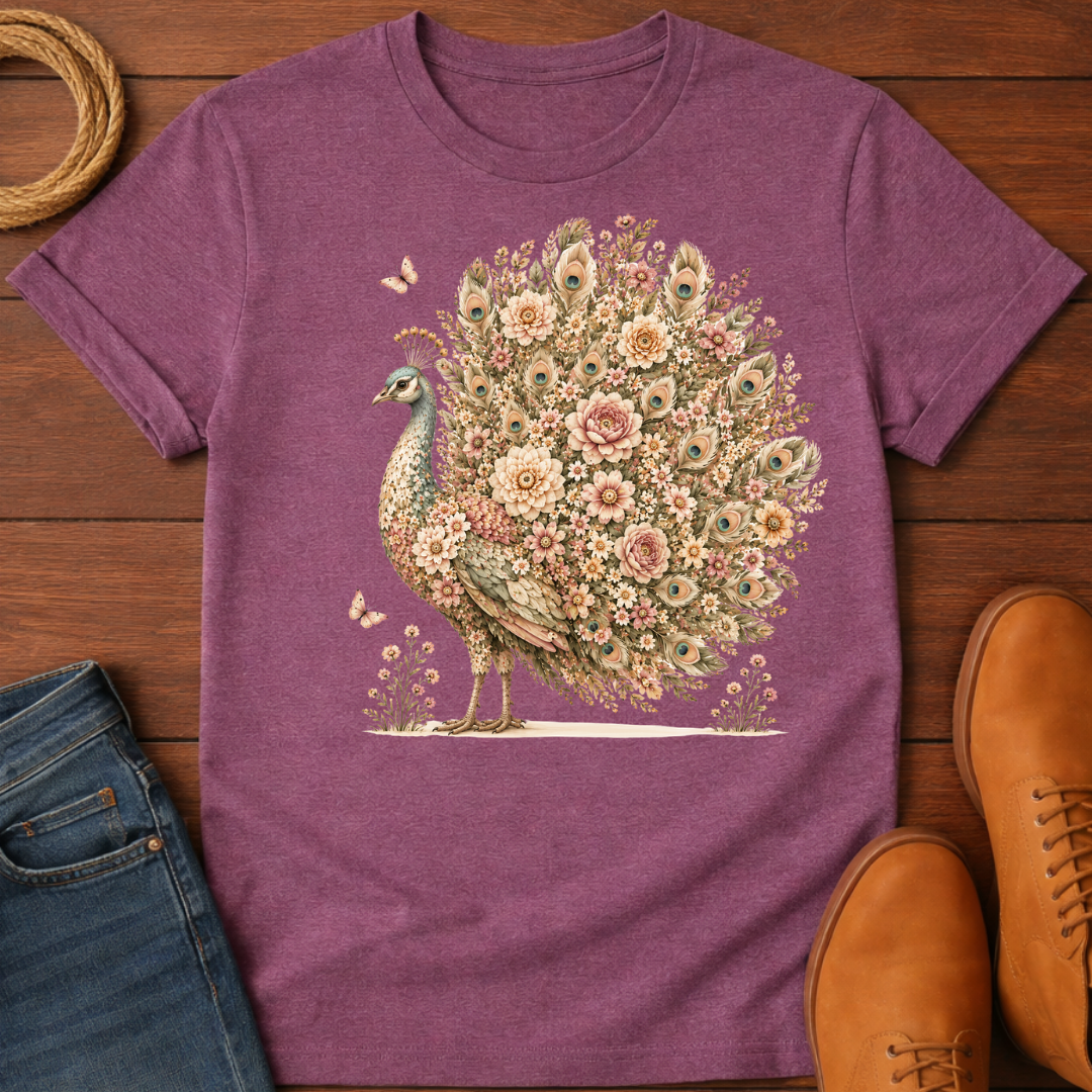 Rose Peacock T-Shirt