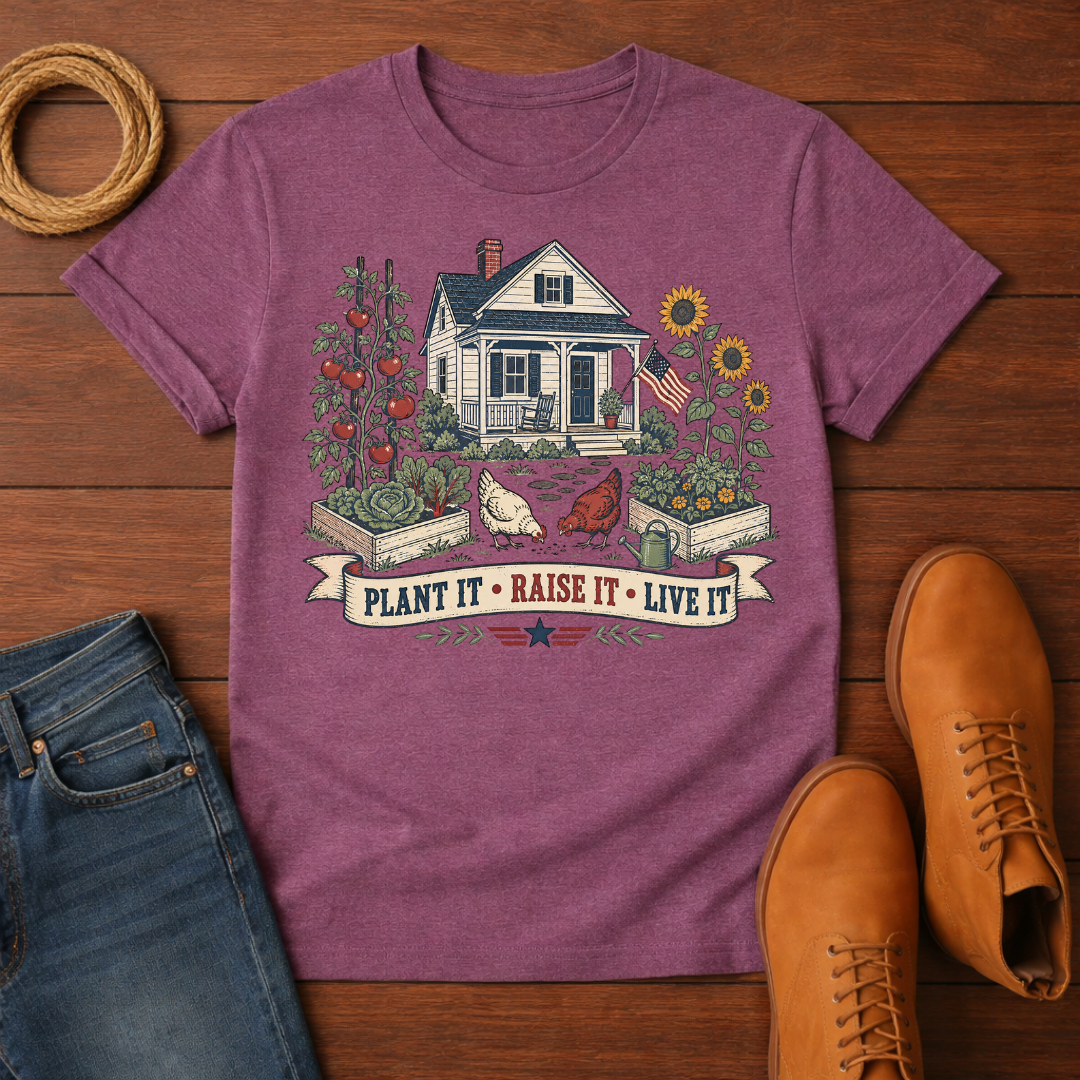 Plant Raise Live T-Shirt