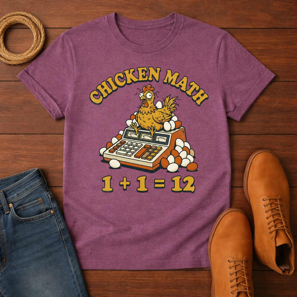 Chicken Math 6 T-Shirt