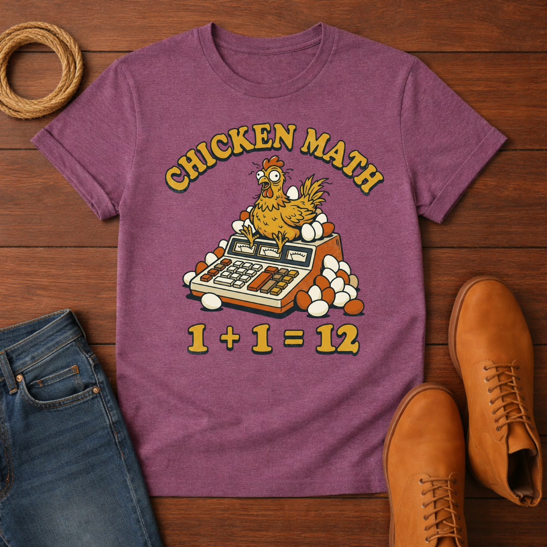 Chicken Math 6 T-Shirt