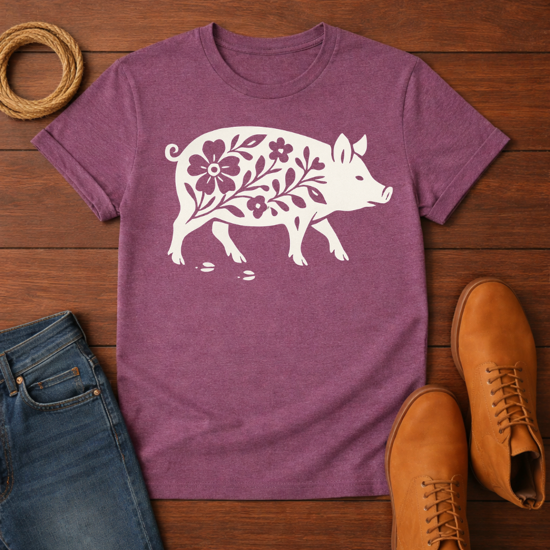 Walking Pig T-Shirt