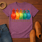 Rainbow Chickens T-shirt