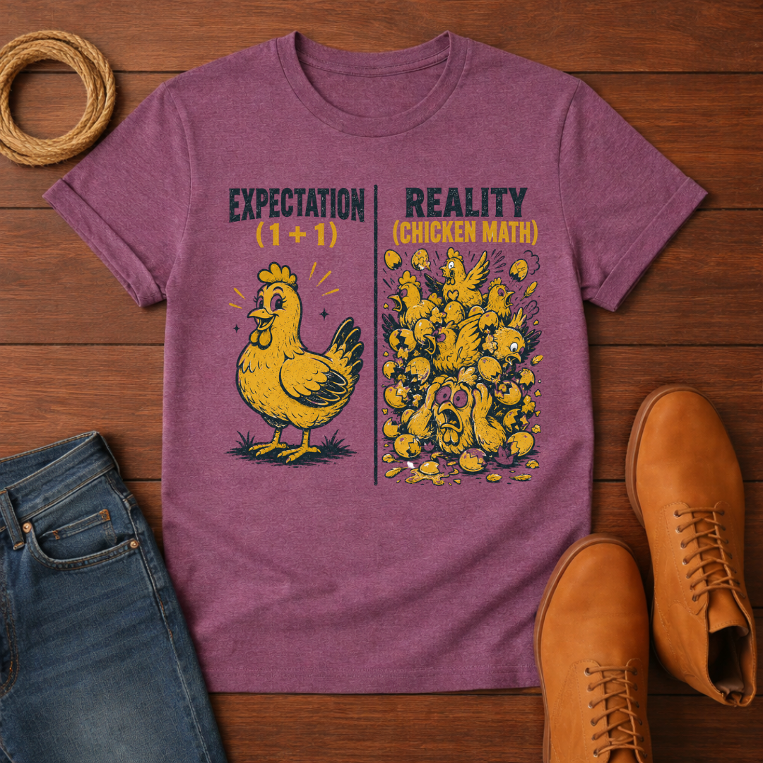 Chicken Math 4 T-Shirt
