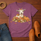 Goat In Leaves T-Shirt