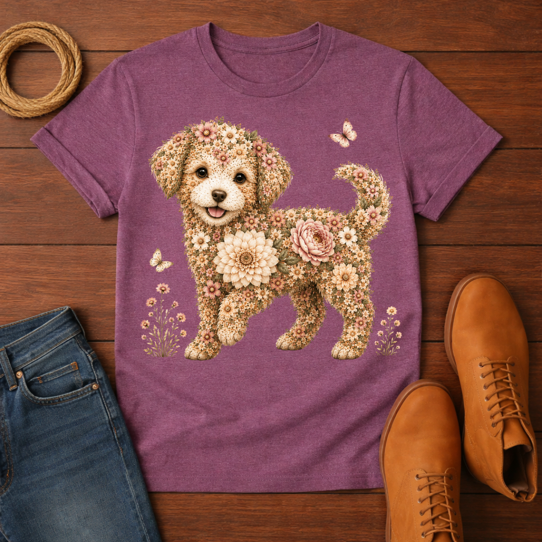 Rose Puppy T-Shirt