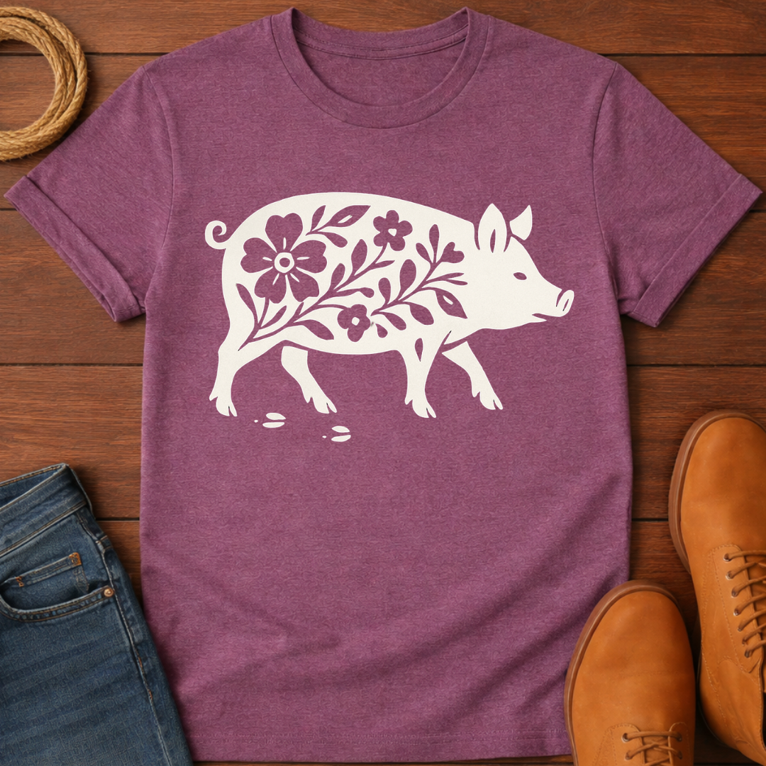 Walking Pig T-Shirt