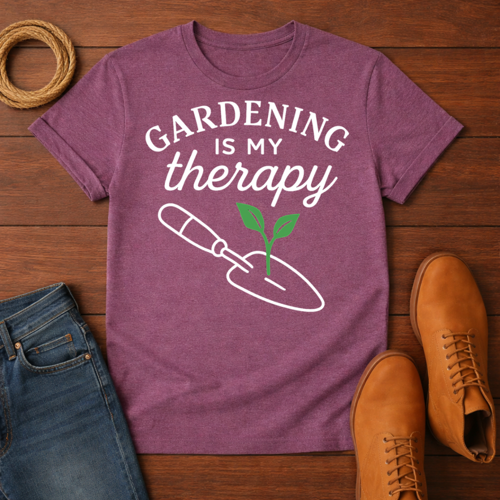 Gardening Is My Therapy T-Shirt