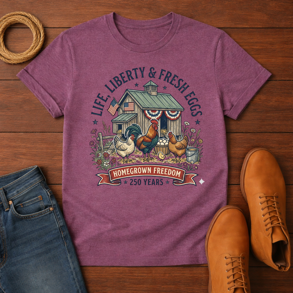 Liberty and Eggs T-Shirt