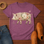 Rose Pig T-Shirt