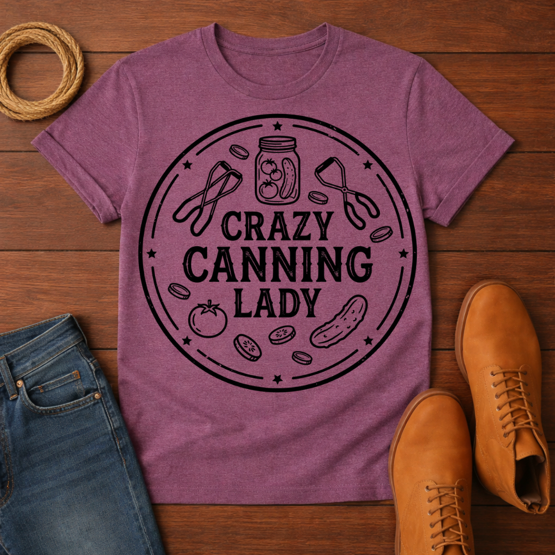 Crazy Canning Lady 2 T-Shirt