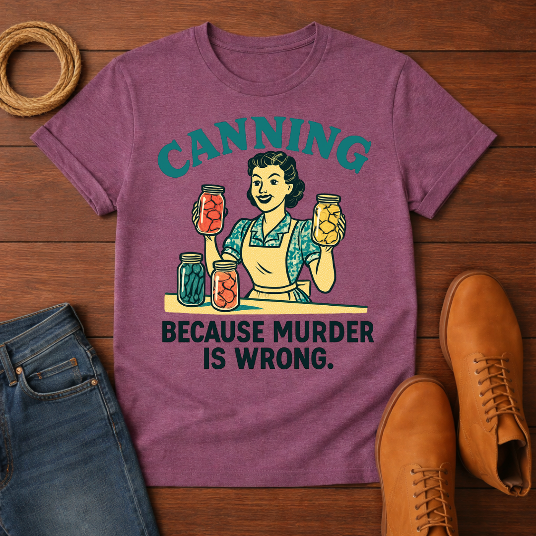 Can Because T-shirt