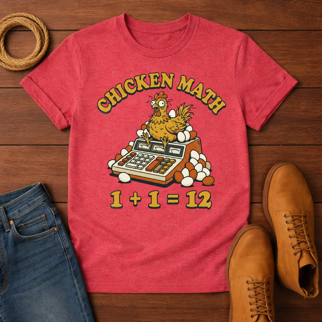 Chicken Math 6 T-Shirt