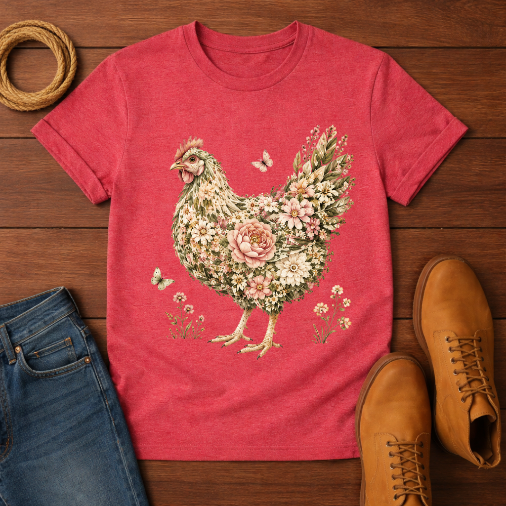 Rose Hen T-Shirt
