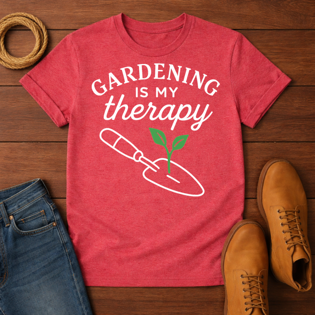 Gardening Is My Therapy T-Shirt