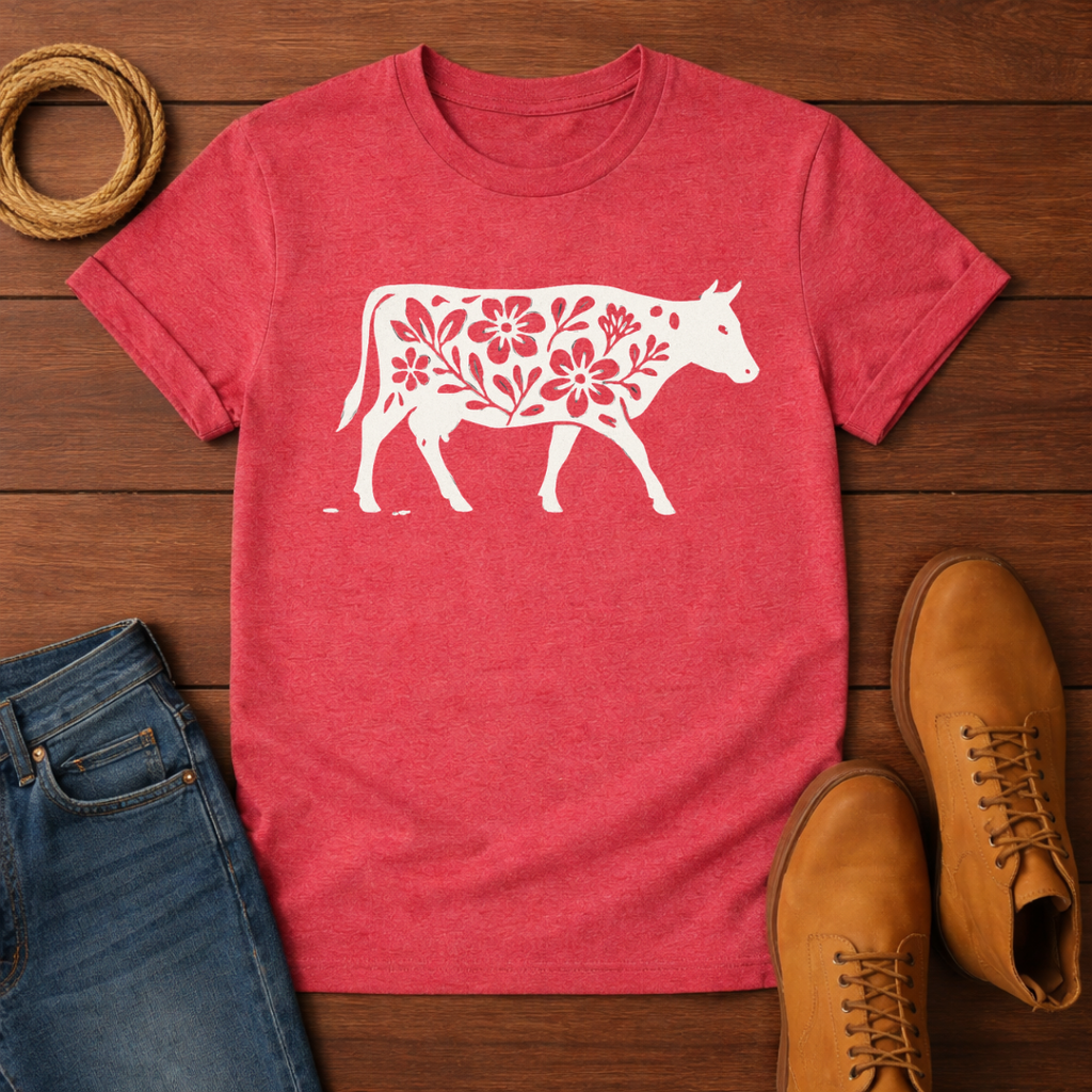 Walking Cow T-Shirt