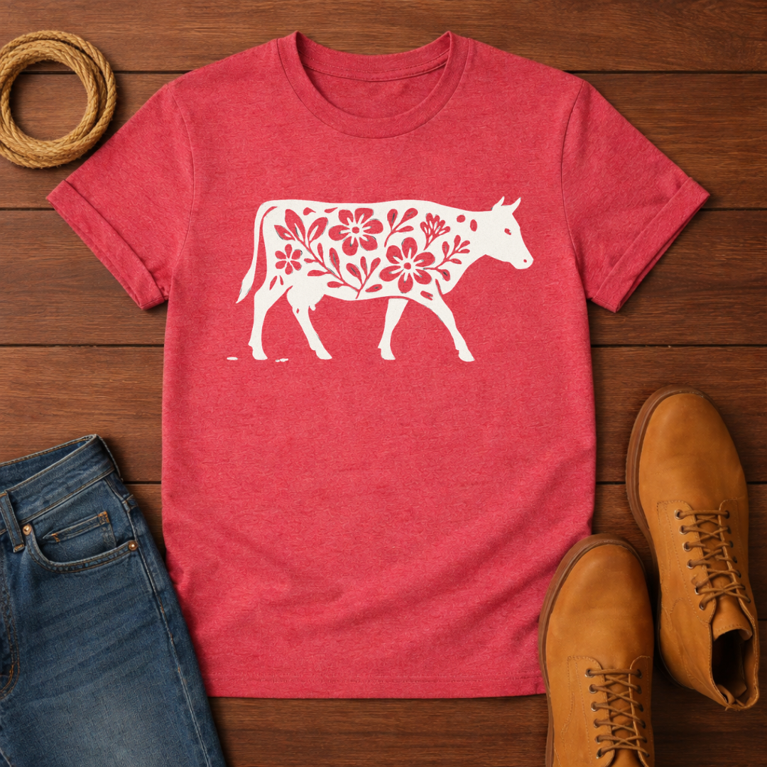 Walking Cow T-Shirt