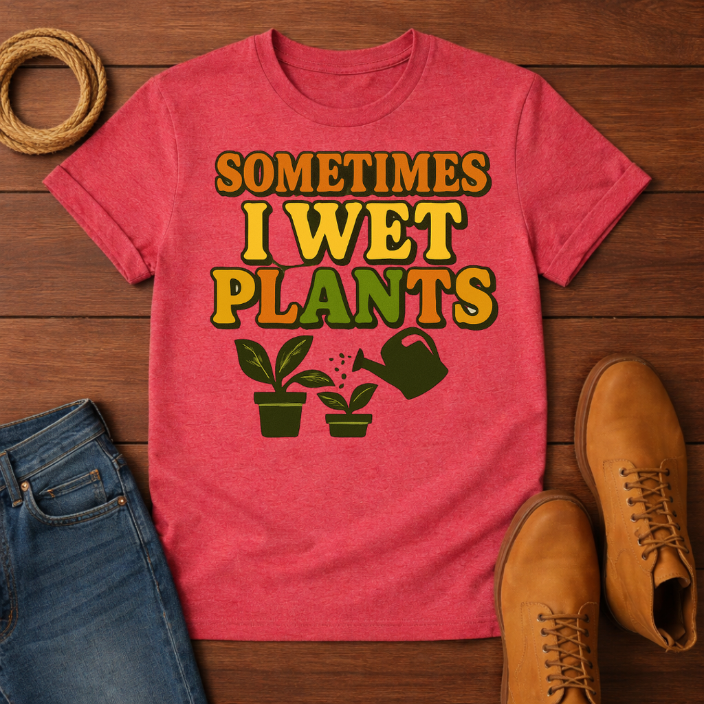 Sometimes I Wet My Plants T-shirt