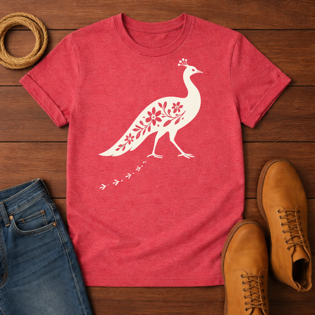 Walking Peacock T-Shirt