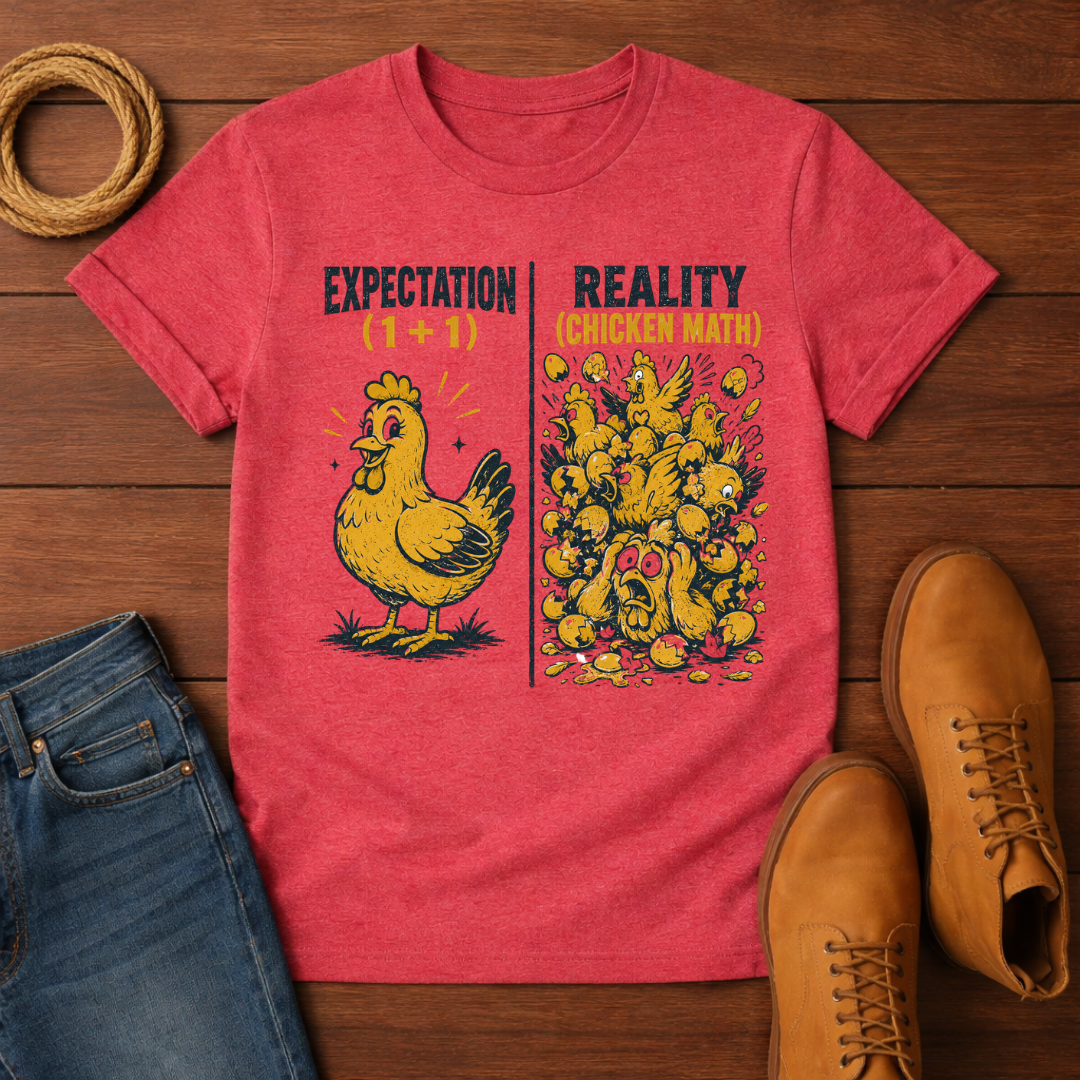 Chicken Math 4 T-Shirt