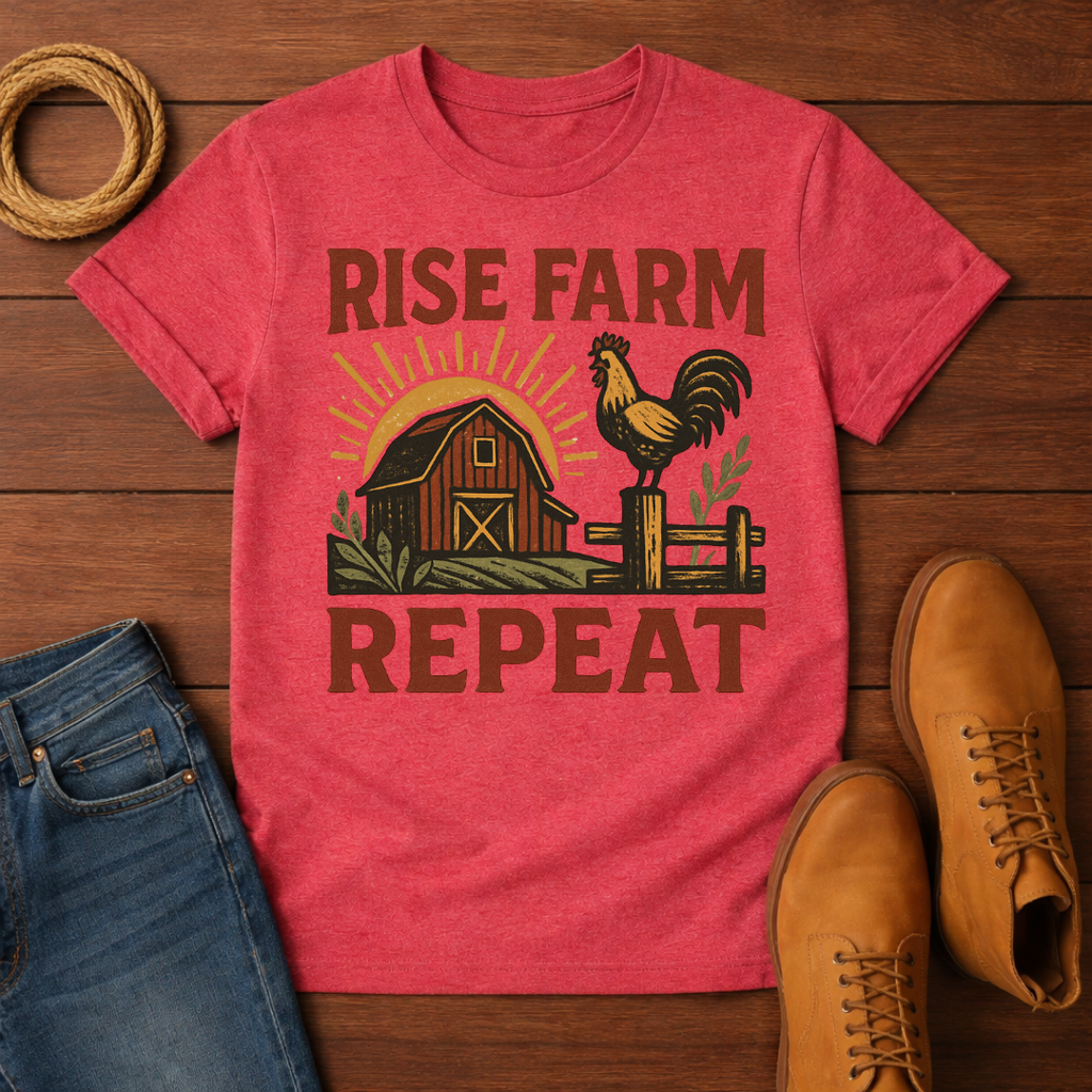 Rise Farm Repeat T-Shirt