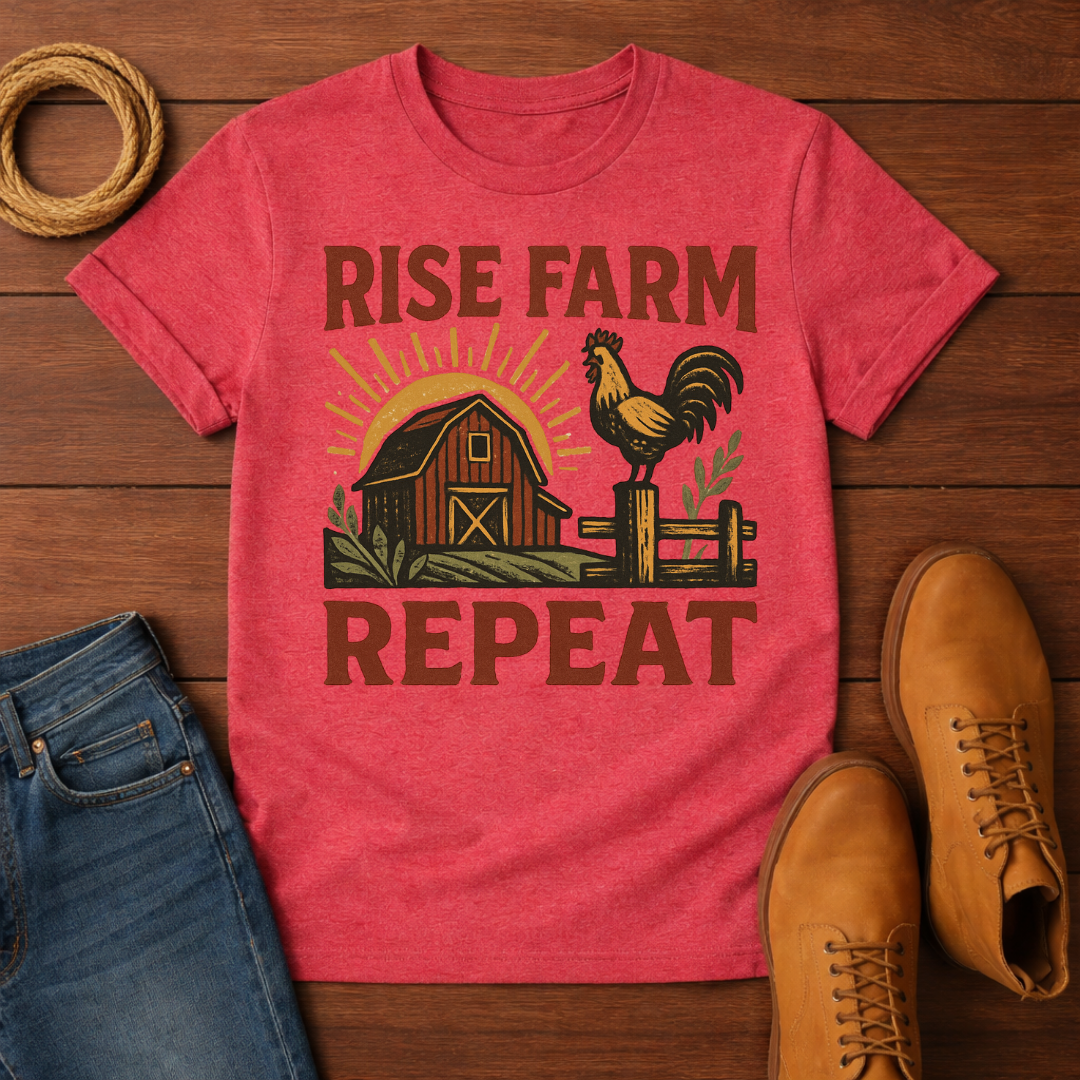 Rise Farm Repeat T-Shirt