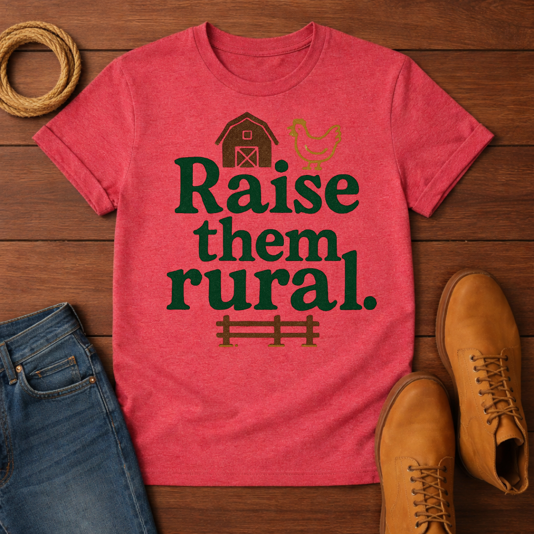 Raise Them Rural T-Shirt