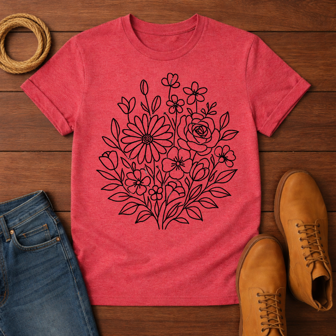 Wildflowers 2 T-shirt
