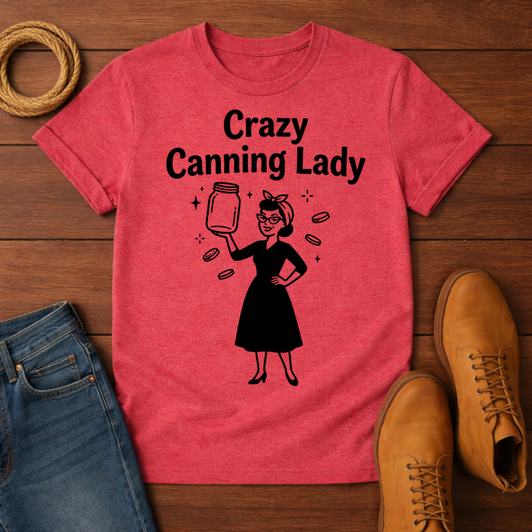 Crazy Canning Lady 3 T-Shirt