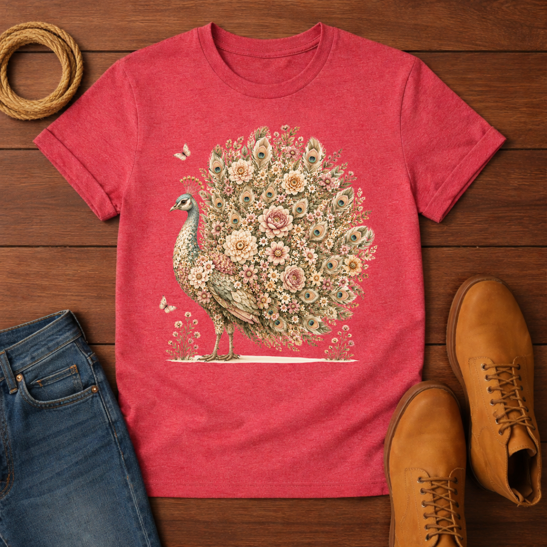 Rose Peacock T-Shirt