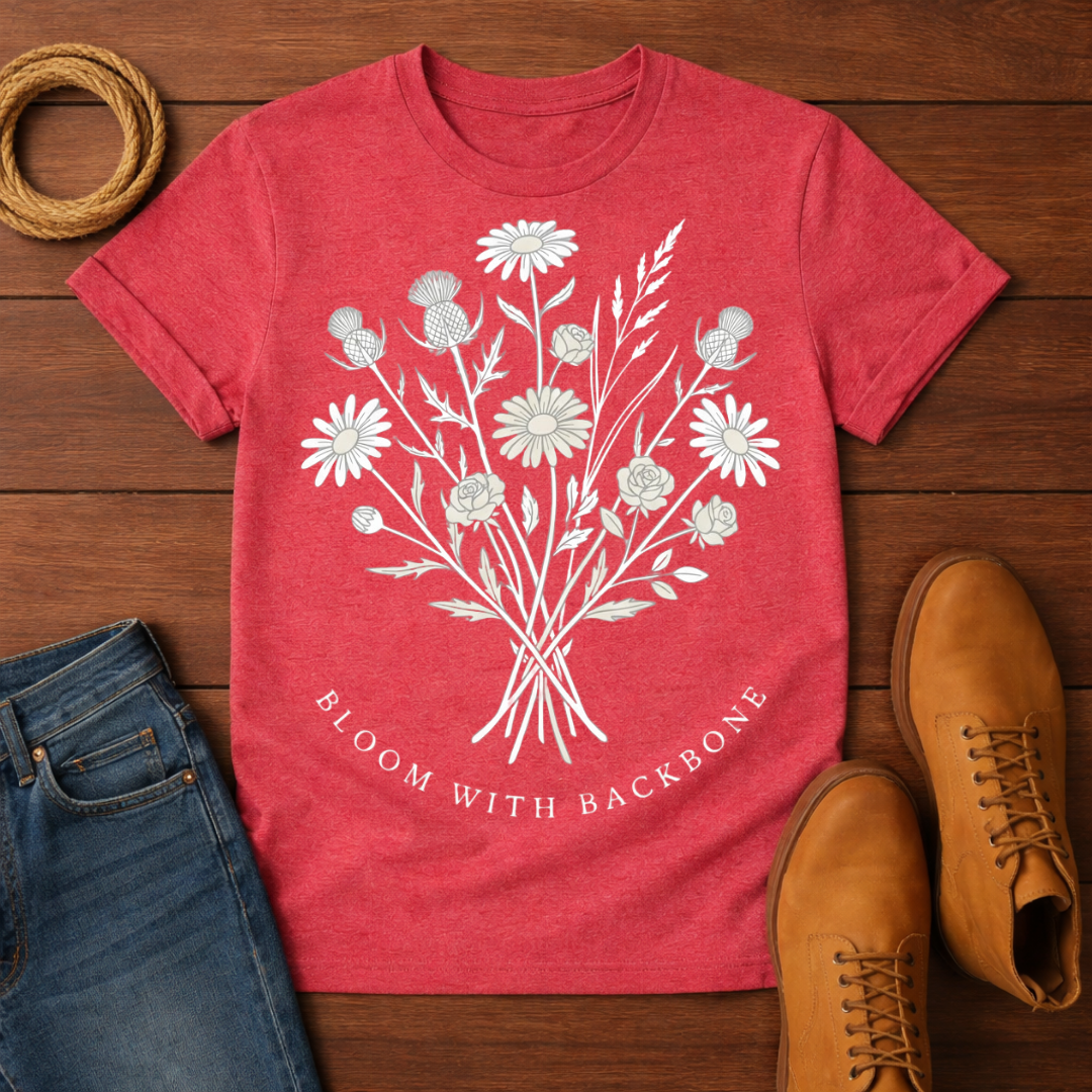 Bloom with Backbone T-Shirt