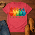 Rainbow Chickens T-shirt
