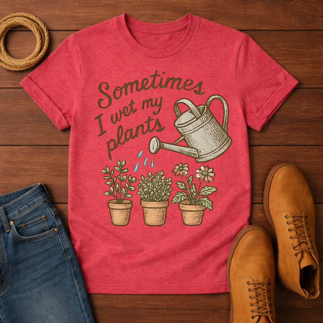 Sometimes I Wet My Plants T-shirt