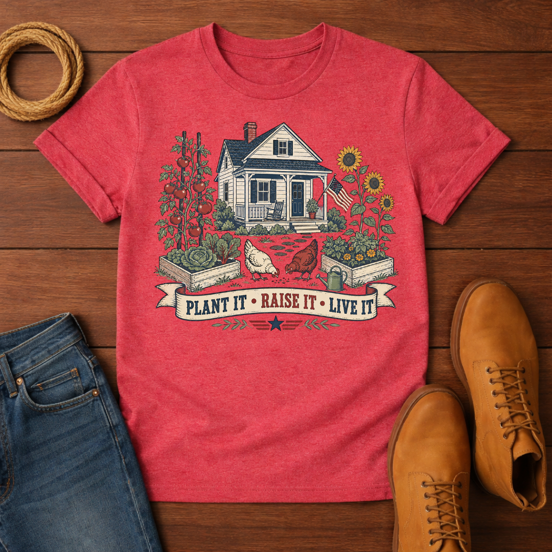 Plant Raise Live T-Shirt