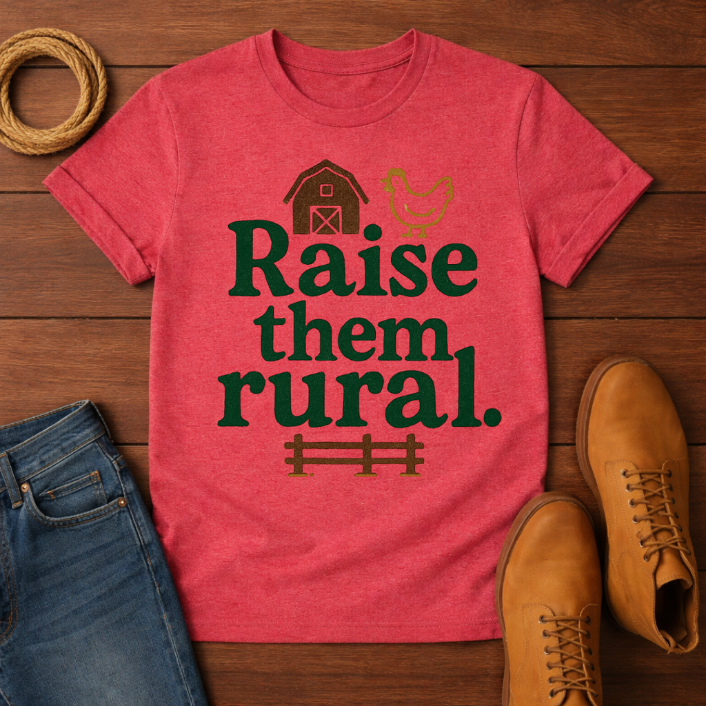 Raise Them Rural T-shirt