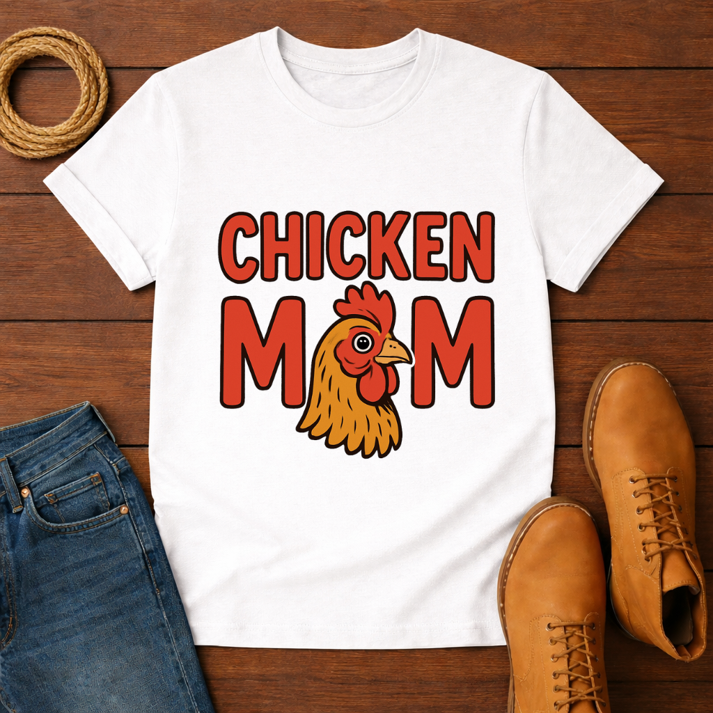 Chicken Mom T-shirt