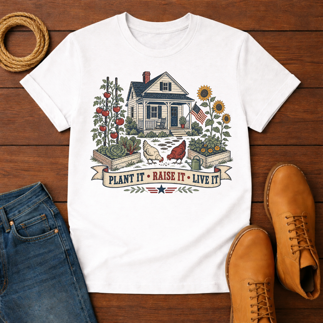 Plant Raise Live T-Shirt