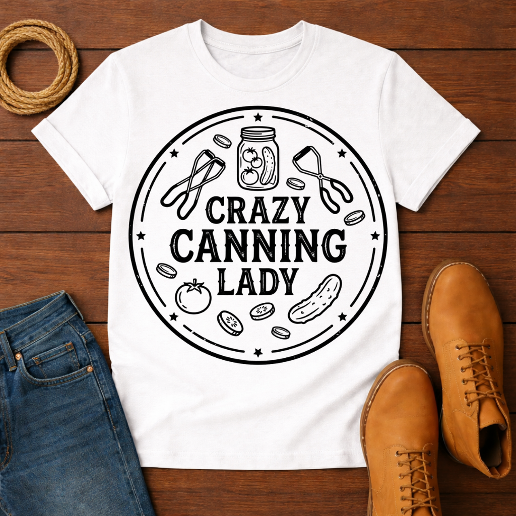 Crazy Canning Lady 2 T-Shirt