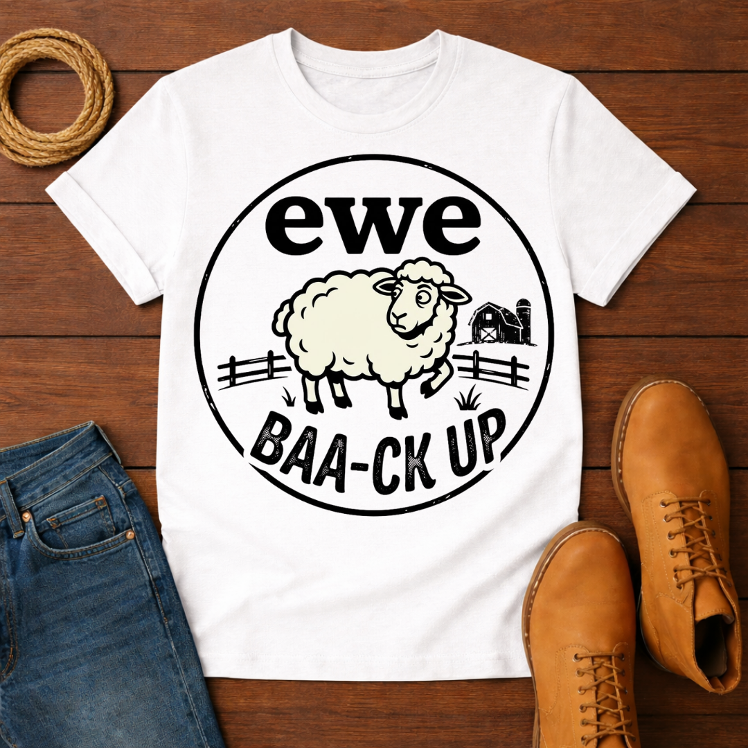 Ewe Backup T-Shirt