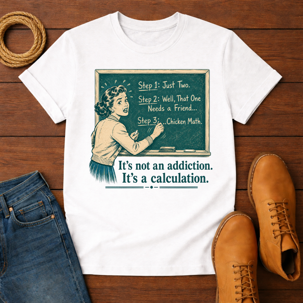 Chicken Math 5 T-Shirt