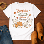 Chickens and Pumpkins T-Shirt
