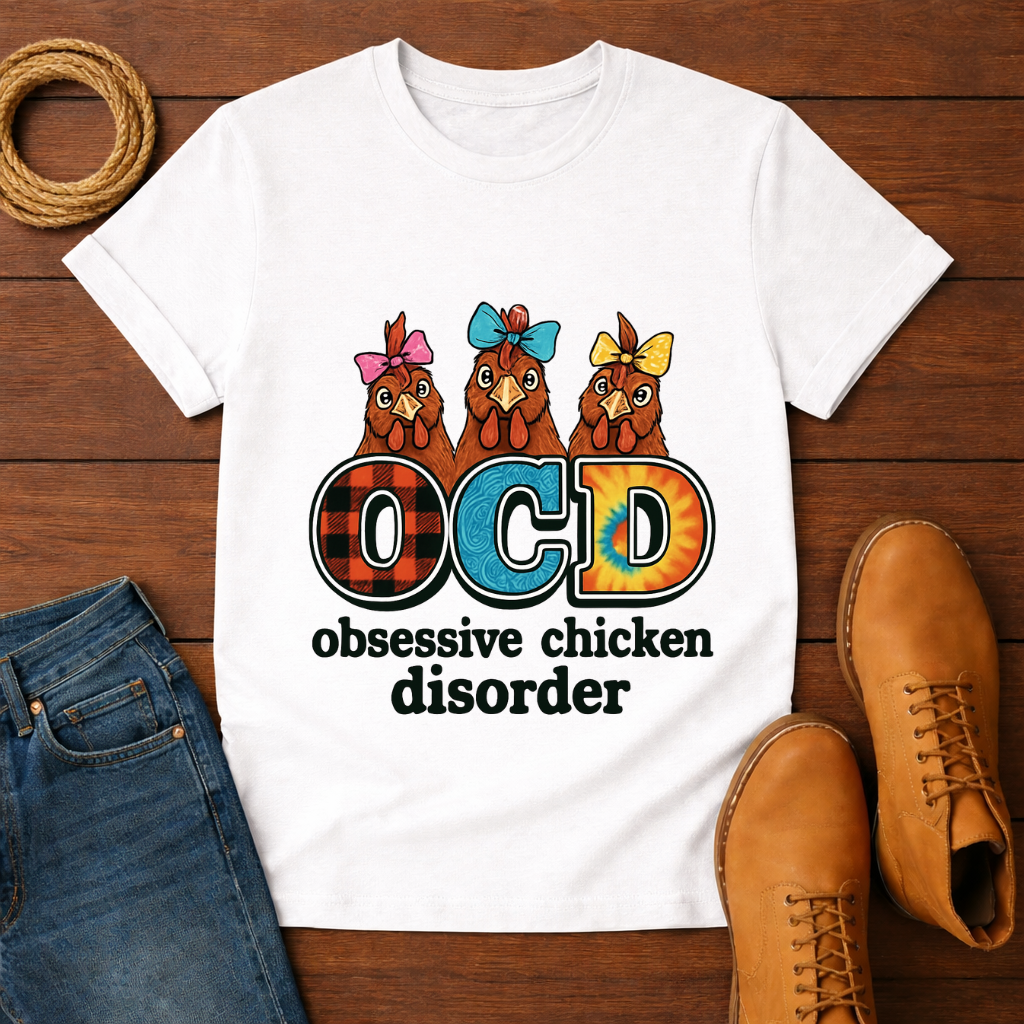 Obsessive Chicken Disorder T-shirt