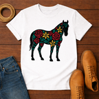 Floral Horse T-shirt