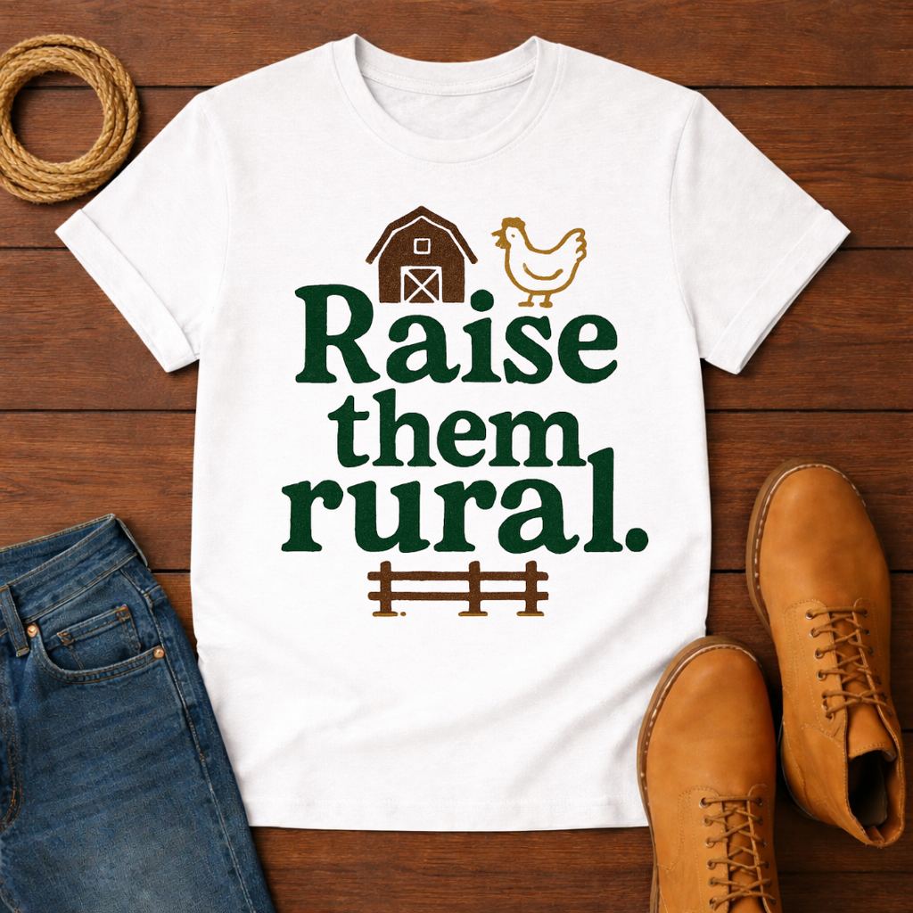 Raise Them Rural T-shirt