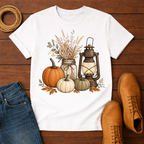 Lantern and Pumpkins T-Shirt